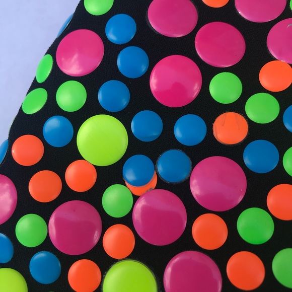 Jeremy Scott Neon dot Gogo Dress Mini - Picture 12 of 13